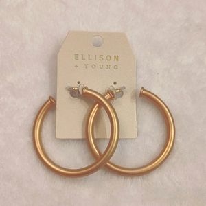 2 inch Gold Hoop Earrings